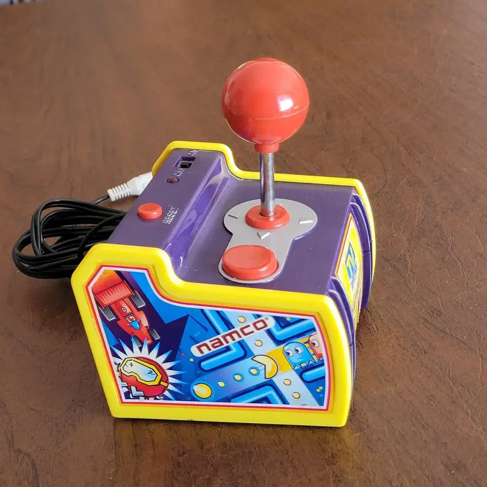 Vintage 2003 NAMCO Plug and Play TV 5 Classic Arcade Games Jakks Pacific Tested